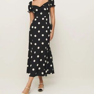 Reformation Black and White Polka Dot 👗
